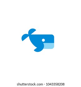 Blue whale icon