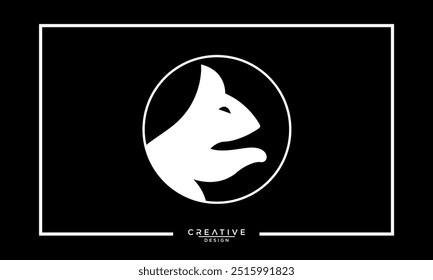 Blue whale logo illustration, blue whale in sea logo design