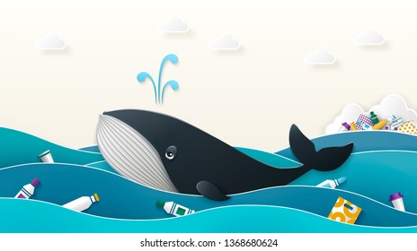 758 Whale paper cut Images, Stock Photos & Vectors | Shutterstock