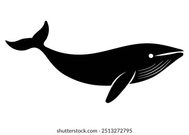 Blue Whale Este es un archivo EPS editable Vector Ilustraciones de venta