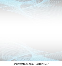 Blue and whie abstract background, vector