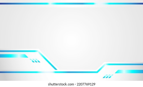 blue and white abstract background futuristic gaming concept illustration design for presentation and business purposes