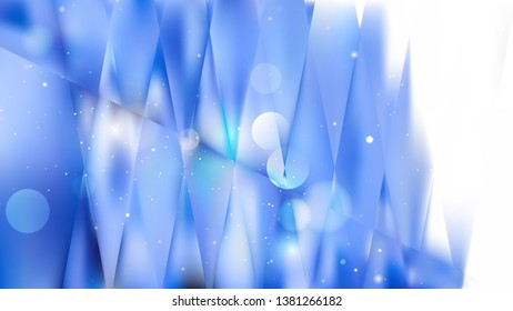 Blue and White Abstract Background Graphic
