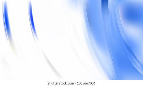 Blue and White Abstract Background Image
