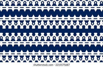 blue and white abstract background with seamless pattern. geometric pattern - stock vector.	
