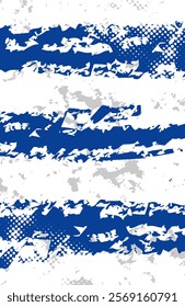 Blue and white abstract background with stripes grunge texture and modern design illustration template