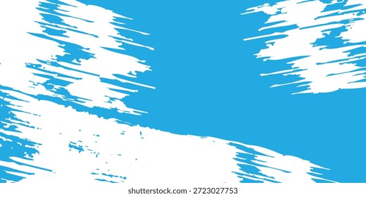 Plano de fundo de traçados diagonais abstratos azuis e brancos