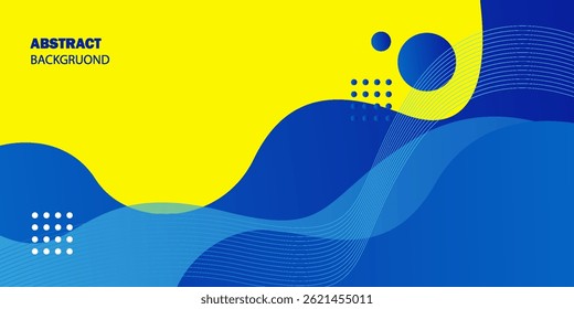 Blue and white Abstract fluid background with halftone