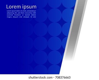 Blue and white abstract geometric material design background.vector illustration.