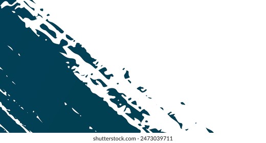 Blue and white abstract grunge background. Creative art concept, Vector illustration.