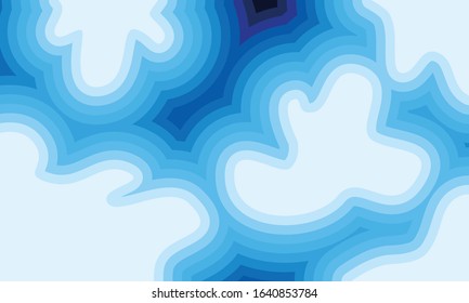 
Blue and white abstract liquid background. illustration vector. abstract background for your business