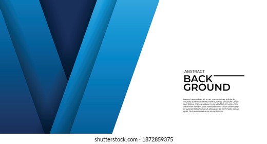 Abstrakter, blauer, abstrakter Hintergrund. Vektorgrafik-Design für Firmenpräsentationen, Banner, Cover, Web, Flyer, Karte, Poster