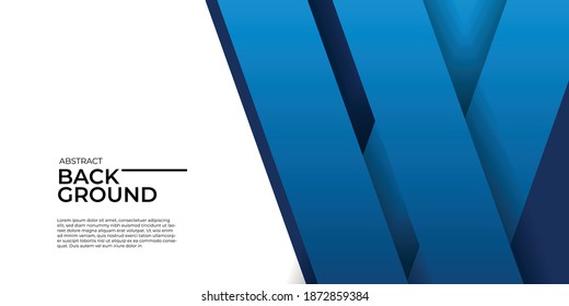 Blue white abstract presentation background. Vector illustration design for corporate business presentation, banner, cover, web, flyer, card, poster