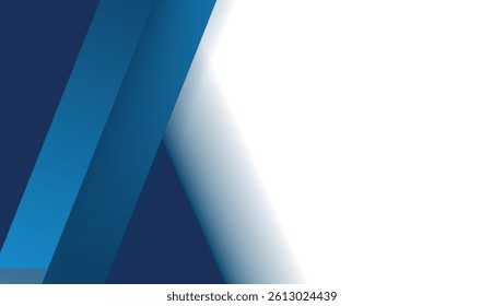 Blue white abstract presentation background. Vector illustration design for corporate business presentation, banner, cover, web, flyer, card, poster