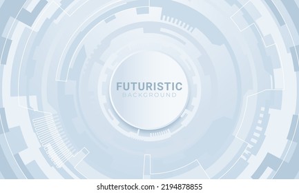 Blue white Abstract technology background