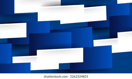 Blue white abstract Vector design illustration