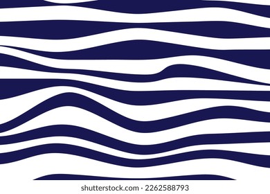 Blue and white abstract wave moving background.