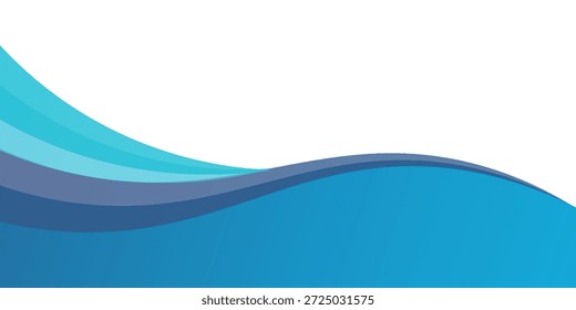 fondo ondulado abstracto azul y blanco de la forma, Vector Eps10.