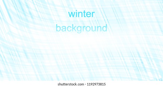 Blue white abstract winter cold background vector illustration, creative business design templates
