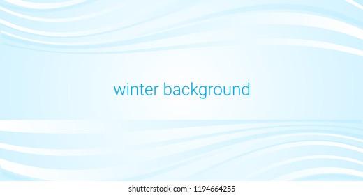 Blue white abstract winter cold background vector illustration, creative business design templates