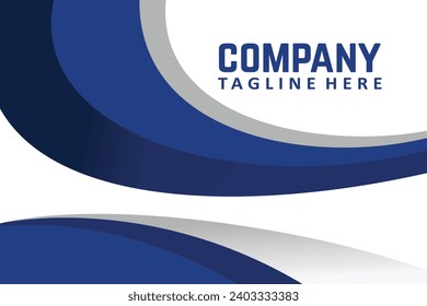 The blue and white backdrop is inspired by the tranquility of the ocean, providing a sense of calm for your business or personal identity