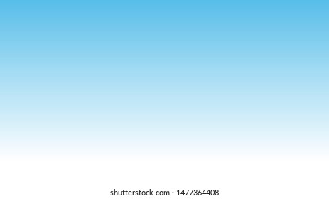 Blue and white background, abstract gradient color