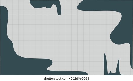 fundo branco azul e linhas quadriculadas. um padrão de quadrados abstrato azul e branco padrão de onda geométrica