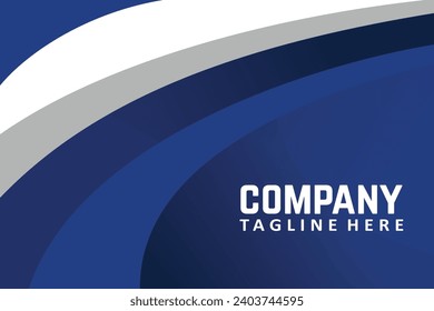El fondo azul y blanco crea una sensación de bienestar y bienestar, ideal para los negocios de la industria de la salud o del deporte