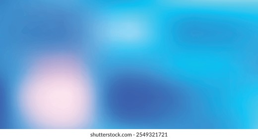 Blue and white background with curved white lines and blue and white. vector ilustration