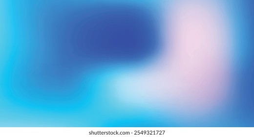 Blue and white background with curved white lines and blue and white. vector ilustration