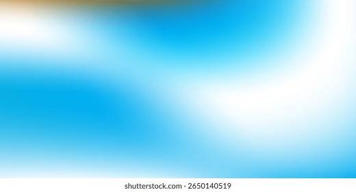 Blue and white background with curved white lines and blue and white