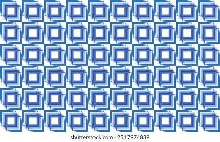 Fundo azul e branco, Telha de grade diagonal. Vetor Diagonal xadrez azul azulejo branco. retângulo bloco de diamante sobre fundo branco padrão de repetição sem emenda, design de imagem repleto para impressão de tecido