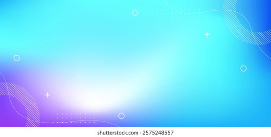 A blue and white background with a white line that is curved and has a blue and white color