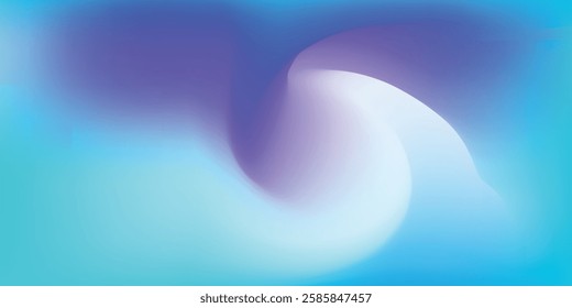 A blue and white background with a white line that is curved and has a blue and white color vector illustration 