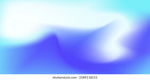 A blue and white background with a white line that is curved and has a blue and white background