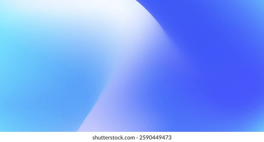 A blue and white background with a white line that is curved and has a blue and white  mogern background