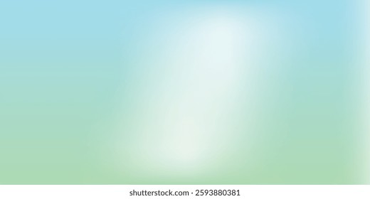 A blue and white background with a white line that is curved and has a blue and green color