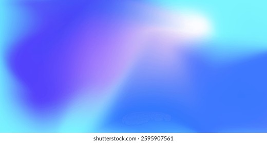 A blue and white background with a white line that is curved and has a blue and white color