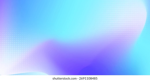 Un fondo azul y blanco con una línea blanca que es curva y tiene un color azul y blanco y puntos 