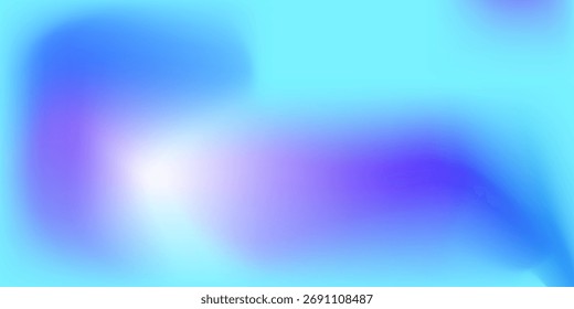 A blue and white background with a white line that is curved and has a blue and white color