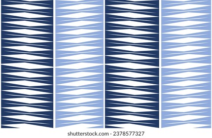 blue and white background, seamless blue geometric pattern with strip line, grid diamond repeat style, replete image design for fabric print, wallpaper, blue background, t-shirt fashion paint