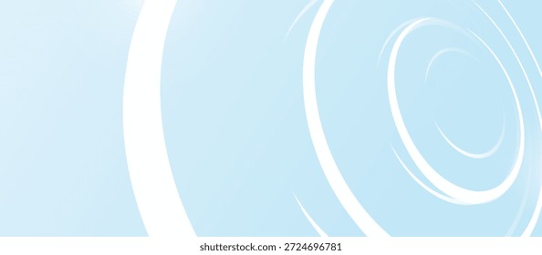 Um fundo azul e branco com um design em espiral. O fundo é azul claro