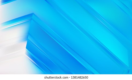 Blue and White Background Vector Image