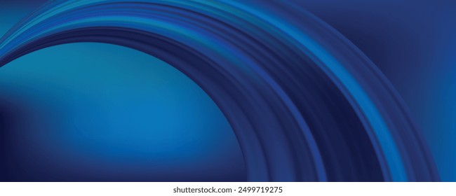 blue and white background with wavy light and wavy lines.