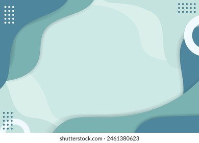 Fondo azul y blanco con una línea ondulada