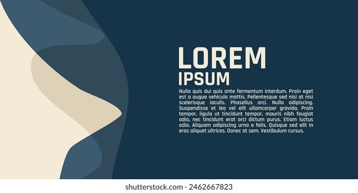 A blue and white background with the words. The background has a wave-like pattern, giving it a modern and artistic feel
