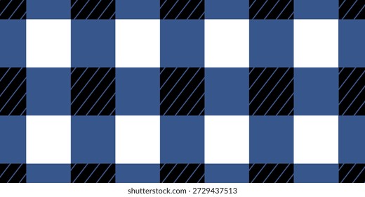 Mantel negro azul y blanco sin patrón.eps 10