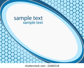blue and white business background - vector image