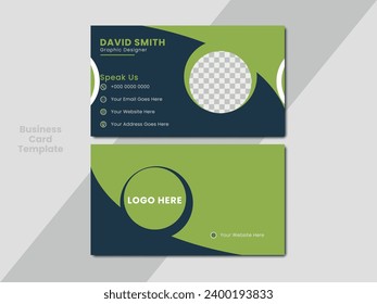 Blue and white business card, Red and black corporate business card, Orange and black corporate business card, Luxury business card template.