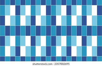 blue and white checkered background, blue and white chess board, abstract geometric background, chessboards , checkerboard , repeat pattern, replete image, design for fabric printing